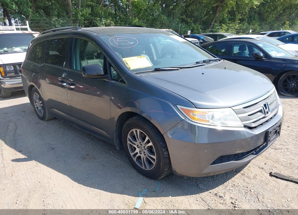 2013 HONDA ODYSSEY EX-L VIN: 5FNRL5H66DB023018