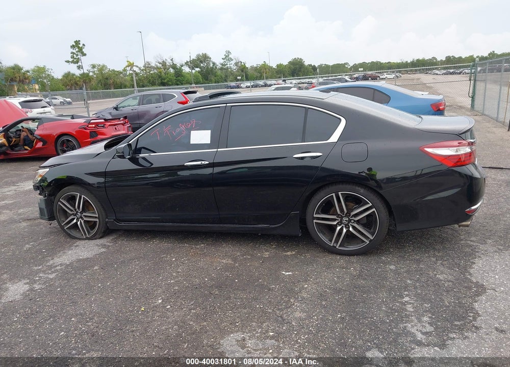 2016 HONDA ACCORD VIN: 1HGCR3F91GA008107