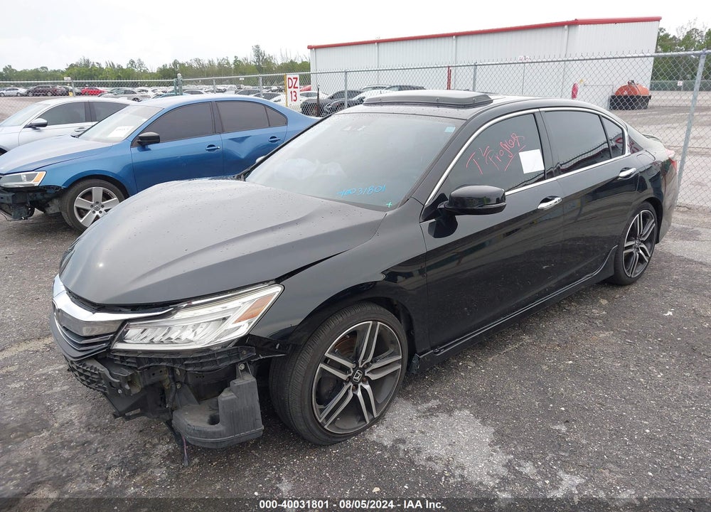 2016 HONDA ACCORD VIN: 1HGCR3F91GA008107