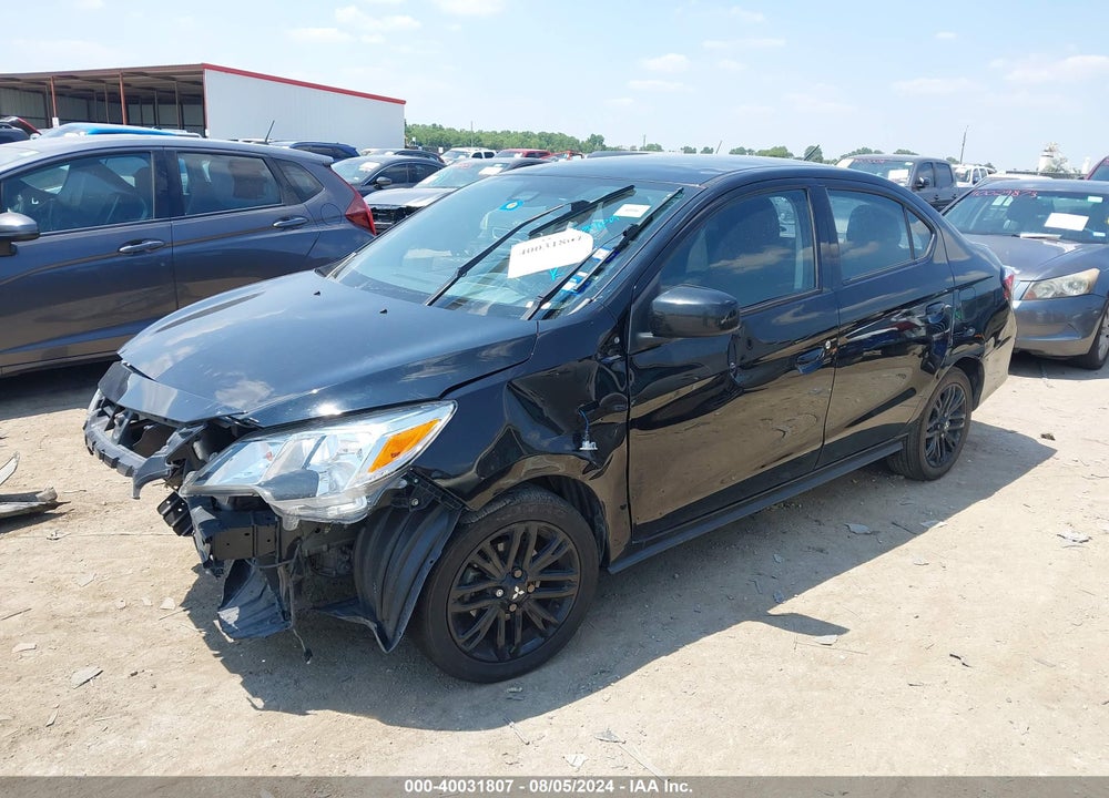 2022 MITSUBISHI MIRAGE G4 BLACK EDITION VIN: ML32FUFJ2NHF04756