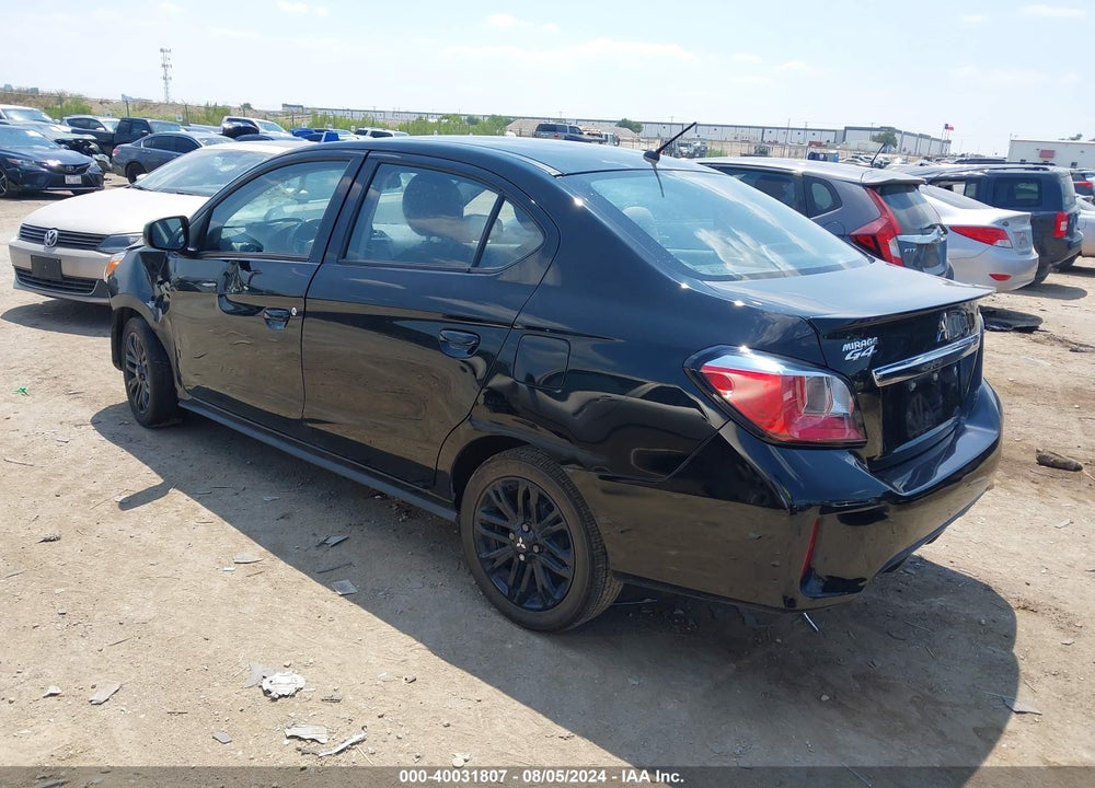 2022 MITSUBISHI MIRAGE G4 BLACK EDITION VIN: ML32FUFJ2NHF04756