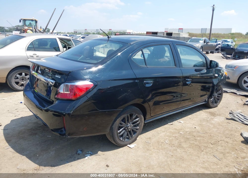 2022 MITSUBISHI MIRAGE G4 BLACK EDITION VIN: ML32FUFJ2NHF04756