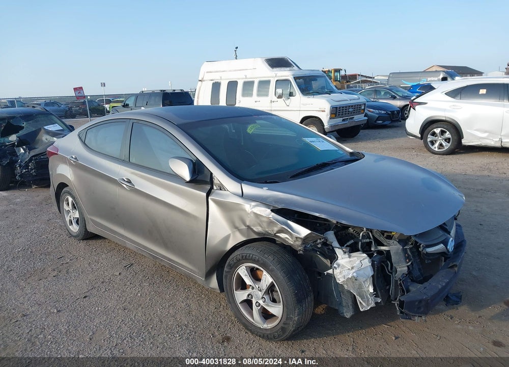 2015 HYUNDAI ELANTRA SE VIN: 5NPDH4AEXFH649196
