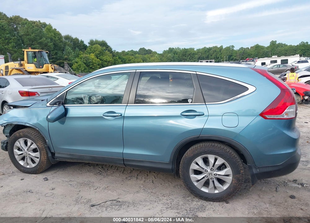 2014 HONDA CR-V EX-L VIN: 2HKRM3H70EH528646