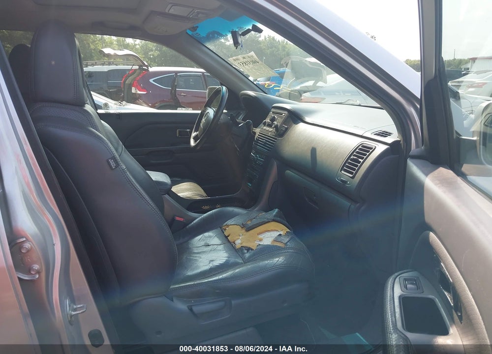 2005 HONDA PILOT EX-L VIN: 2HKYF18535H535678