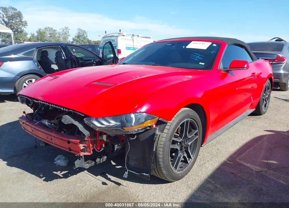 2020 FORD MUSTANG ECOBOOST PREMIUM VIN: 1FATP8UH5L5119697