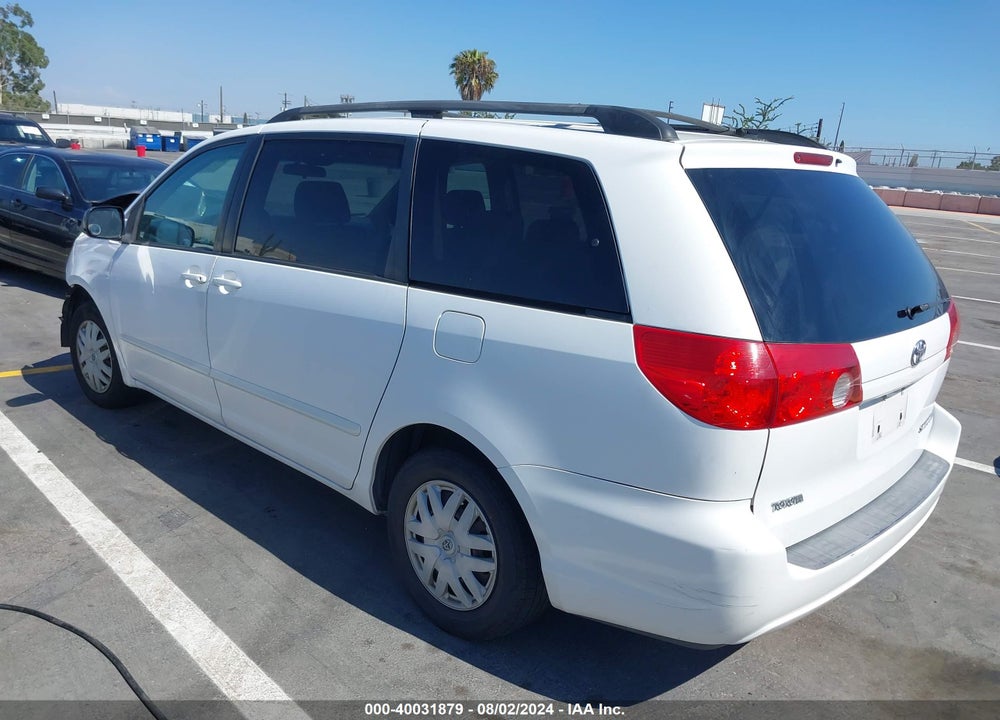 2008 TOYOTA SIENNA LE VIN: 5TDZK23C28S208893