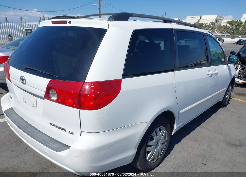 2008 TOYOTA SIENNA LE VIN: 5TDZK23C28S208893