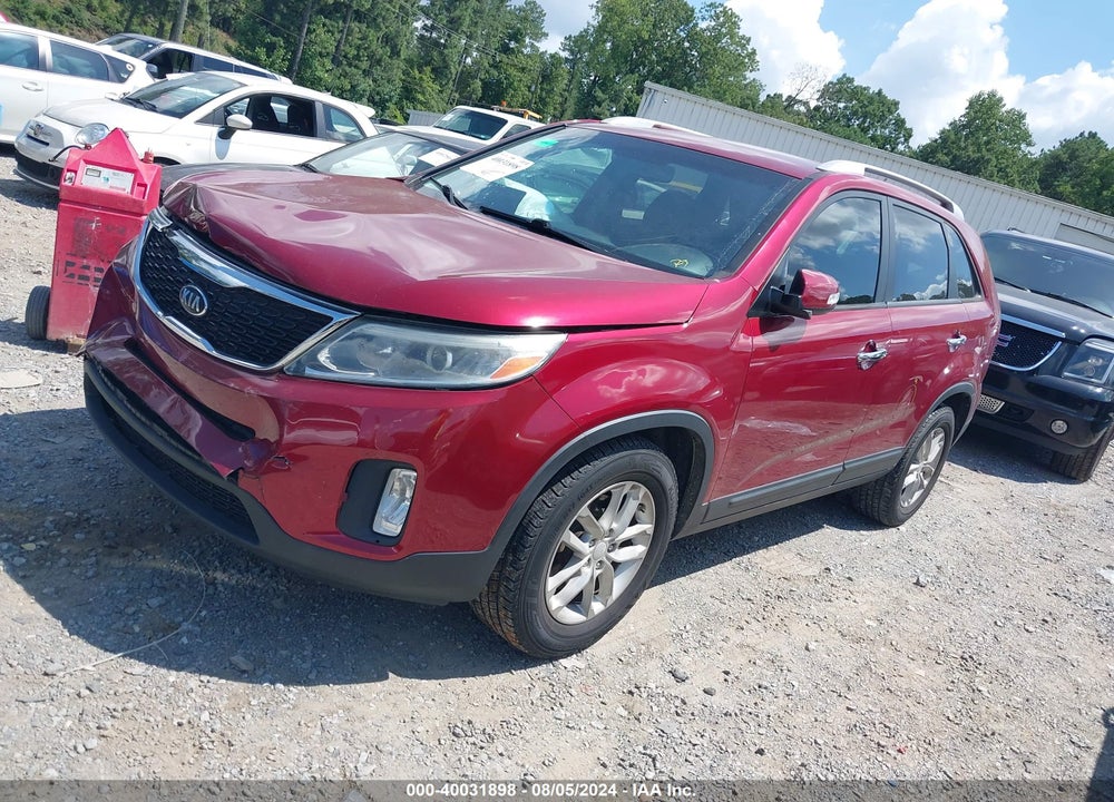 2014 KIA SORENTO LX VIN: 5XYKT3A68EG449691