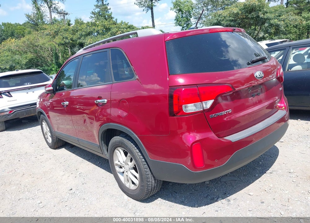 2014 KIA SORENTO LX VIN: 5XYKT3A68EG449691
