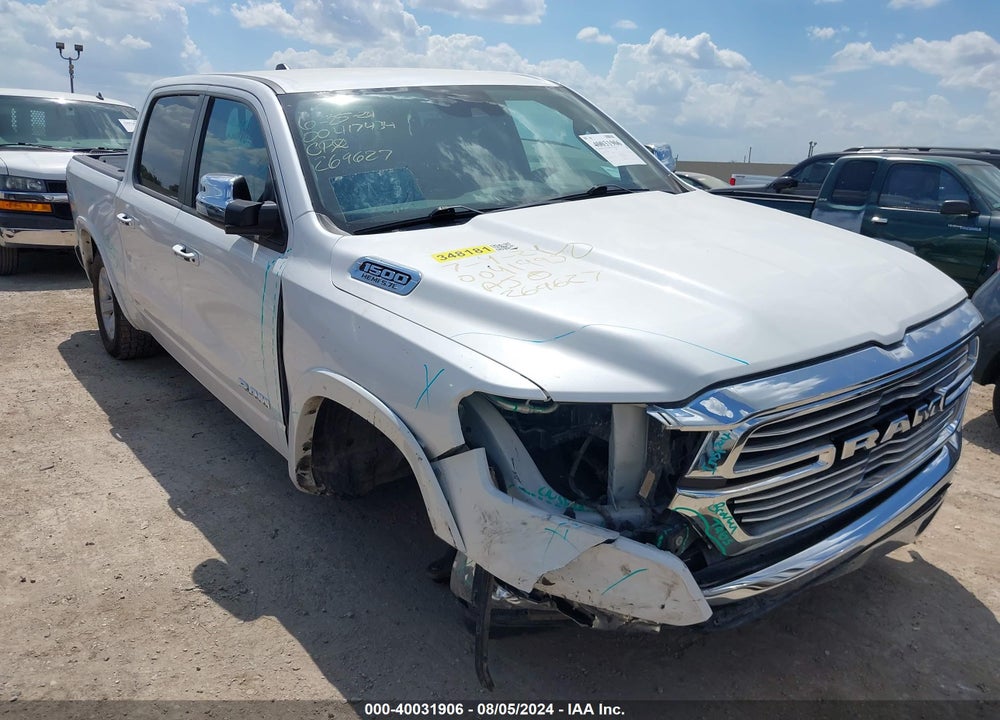 2022 RAM 1500 LAIE  4X4 5'7 BOX VIN: 1C6SRFJT0NN269627