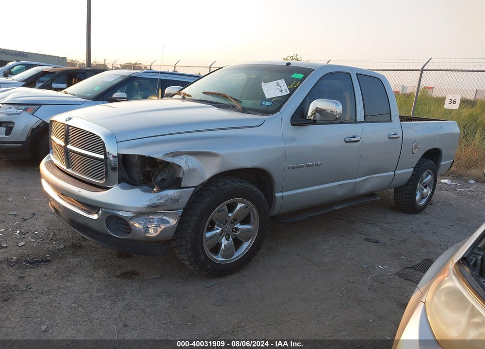 2004 DODGE RAM 1500 SLT/LARAMIE VIN: 1D7HA18NX4S652923