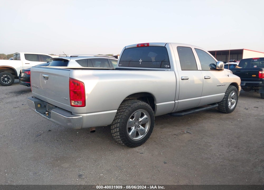 2004 DODGE RAM 1500 SLT/LARAMIE VIN: 1D7HA18NX4S652923
