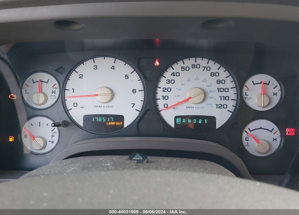 2004 DODGE RAM 1500 SLT/LARAMIE VIN: 1D7HA18NX4S652923