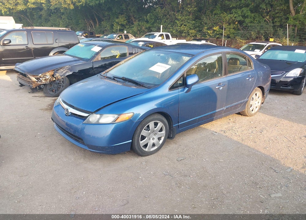2007 HONDA CIVIC LX VIN: 1HGFA16517L120237