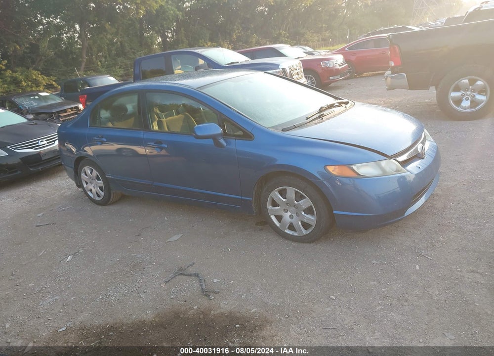 2007 HONDA CIVIC LX VIN: 1HGFA16517L120237