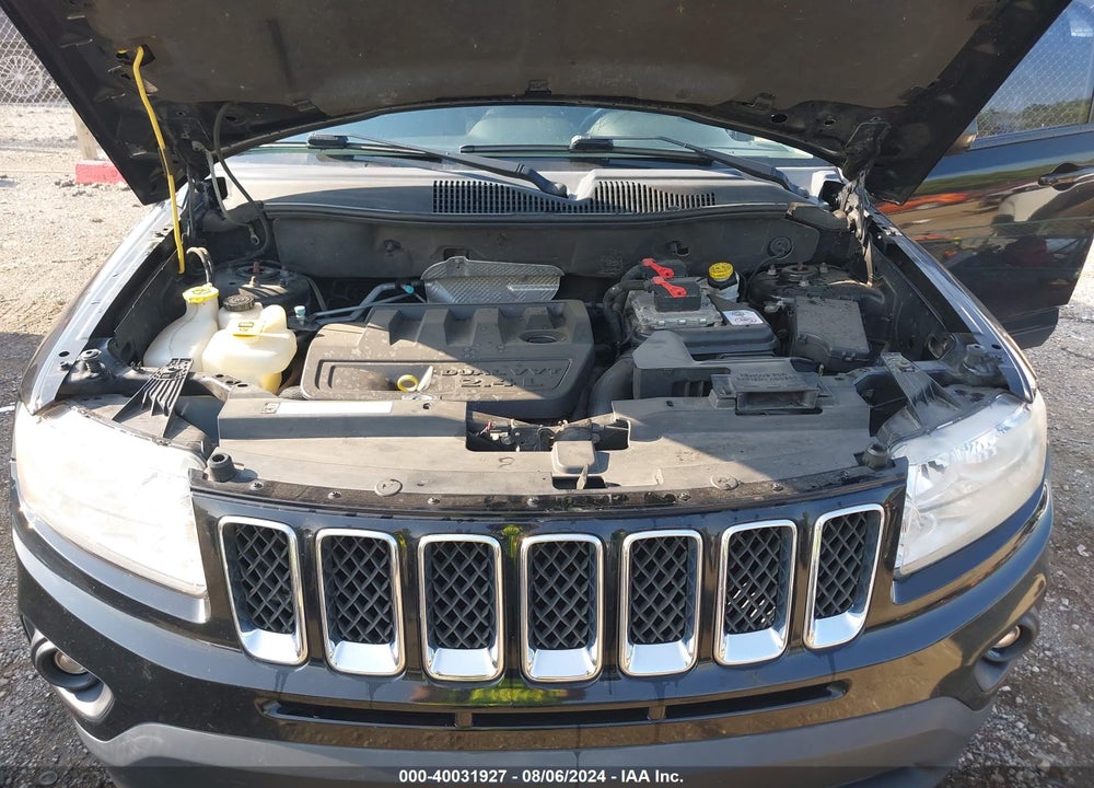 2012 JEEP COMPASS LATITUDE VIN: 1C4NJDEB3CD621542