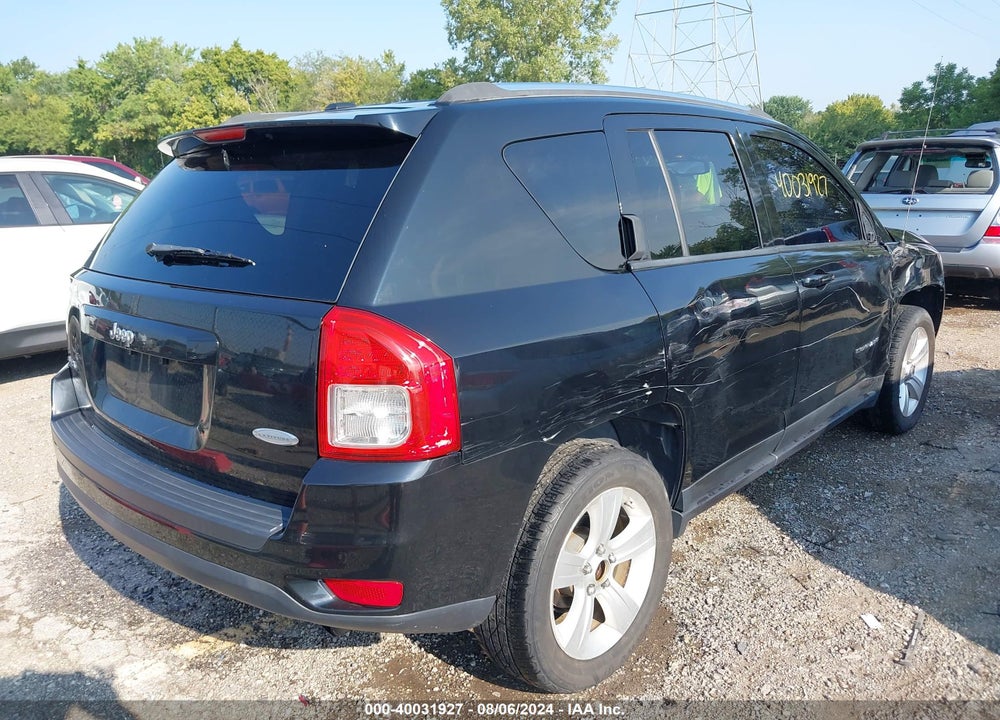 2012 JEEP COMPASS LATITUDE VIN: 1C4NJDEB3CD621542