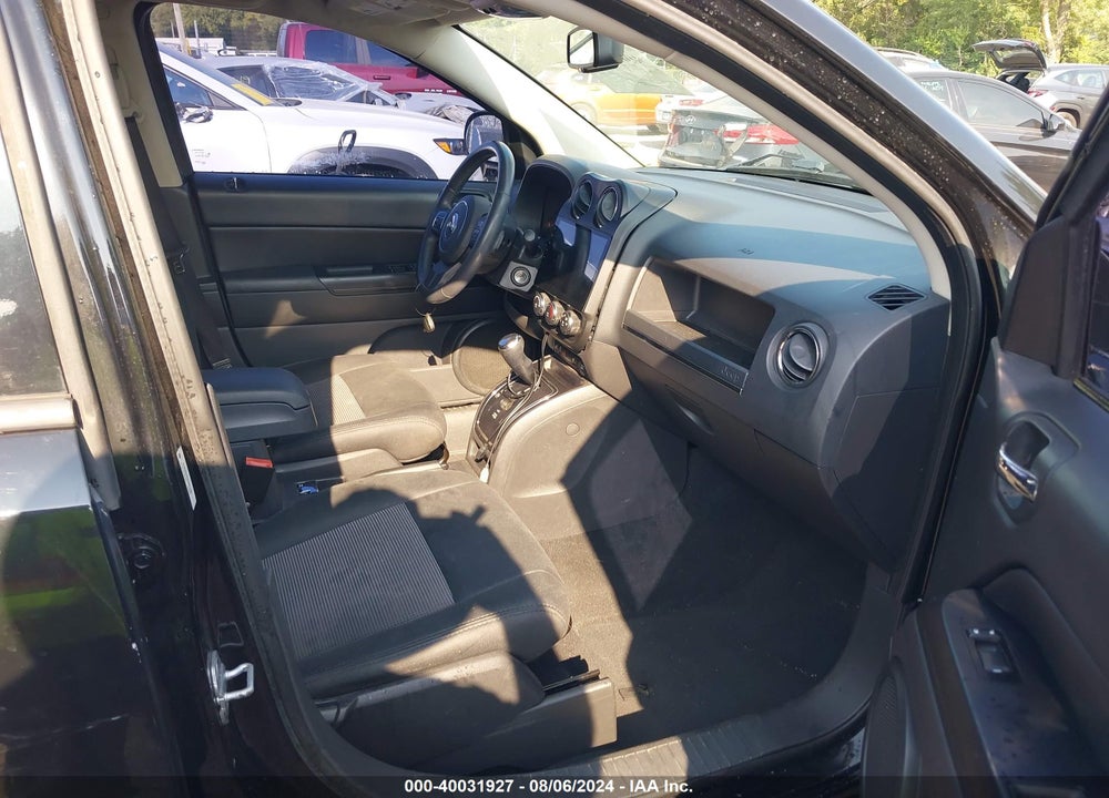 2012 JEEP COMPASS LATITUDE VIN: 1C4NJDEB3CD621542