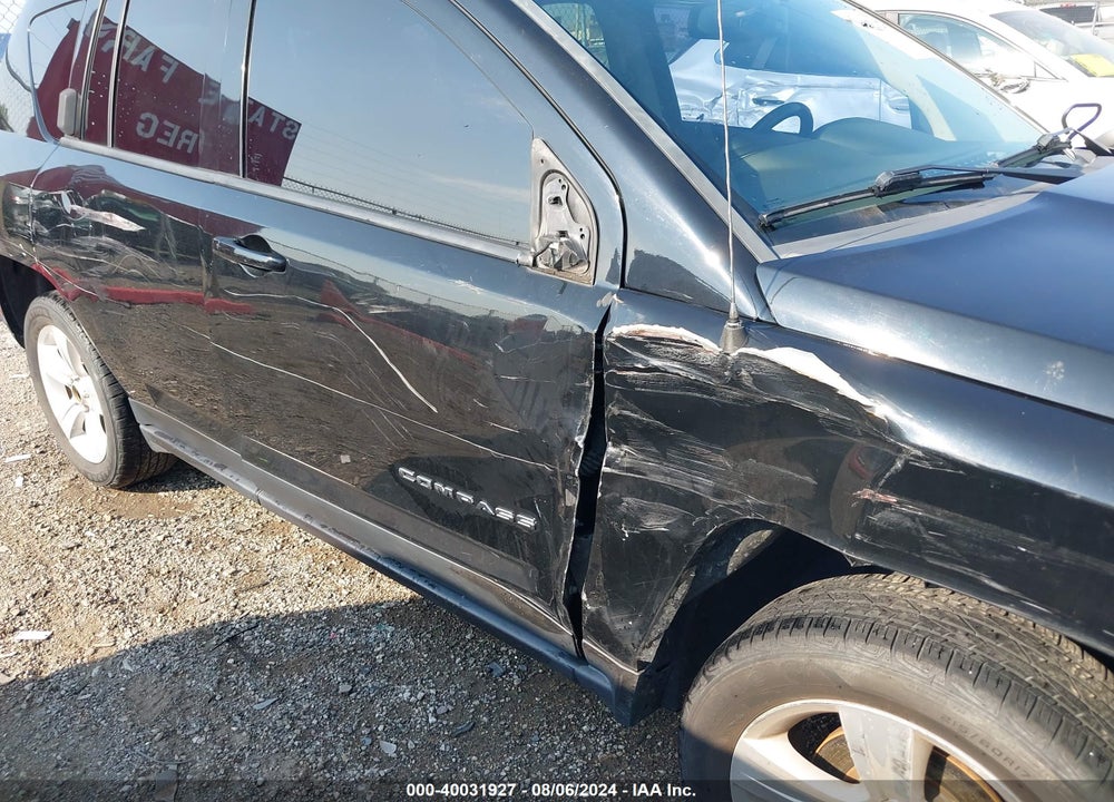 2012 JEEP COMPASS LATITUDE VIN: 1C4NJDEB3CD621542