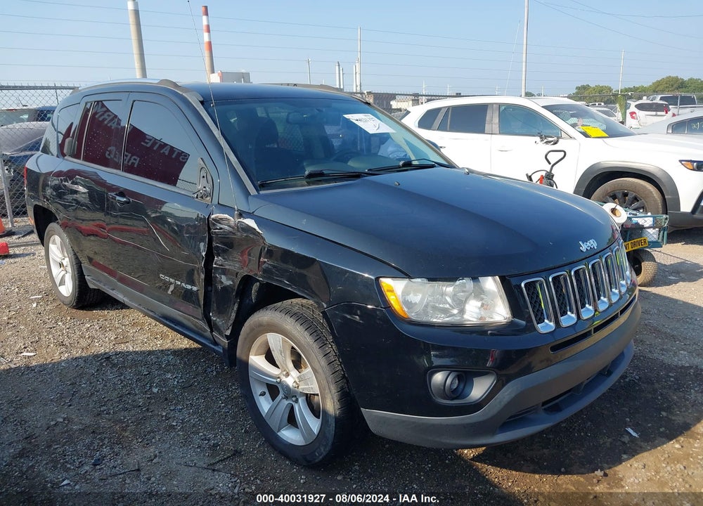 2012 JEEP COMPASS LATITUDE VIN: 1C4NJDEB3CD621542