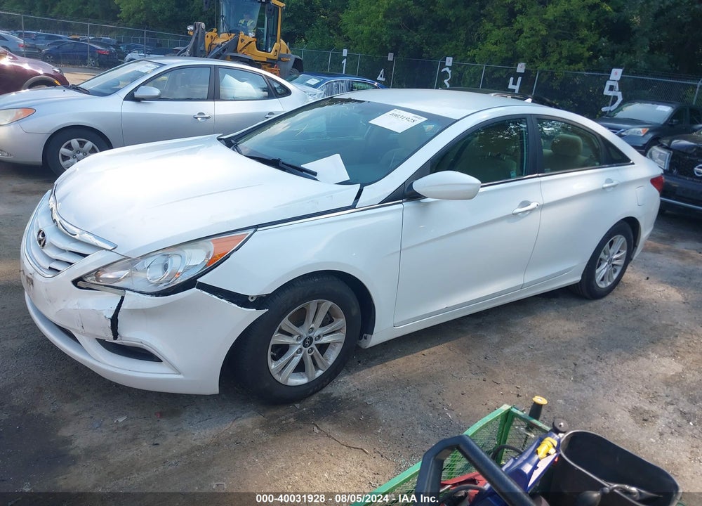 2011 HYUNDAI SONATA GLS VIN: 5NPEB4AC4BH213281