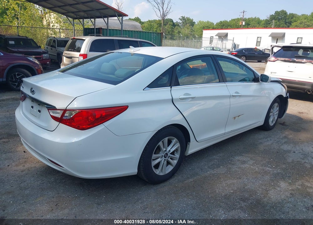 2011 HYUNDAI SONATA GLS VIN: 5NPEB4AC4BH213281