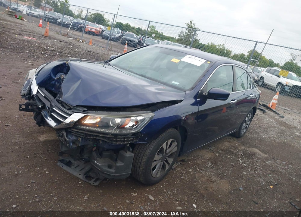 2014 HONDA ACCORD LX VIN: 1HGCR2F34EA153029