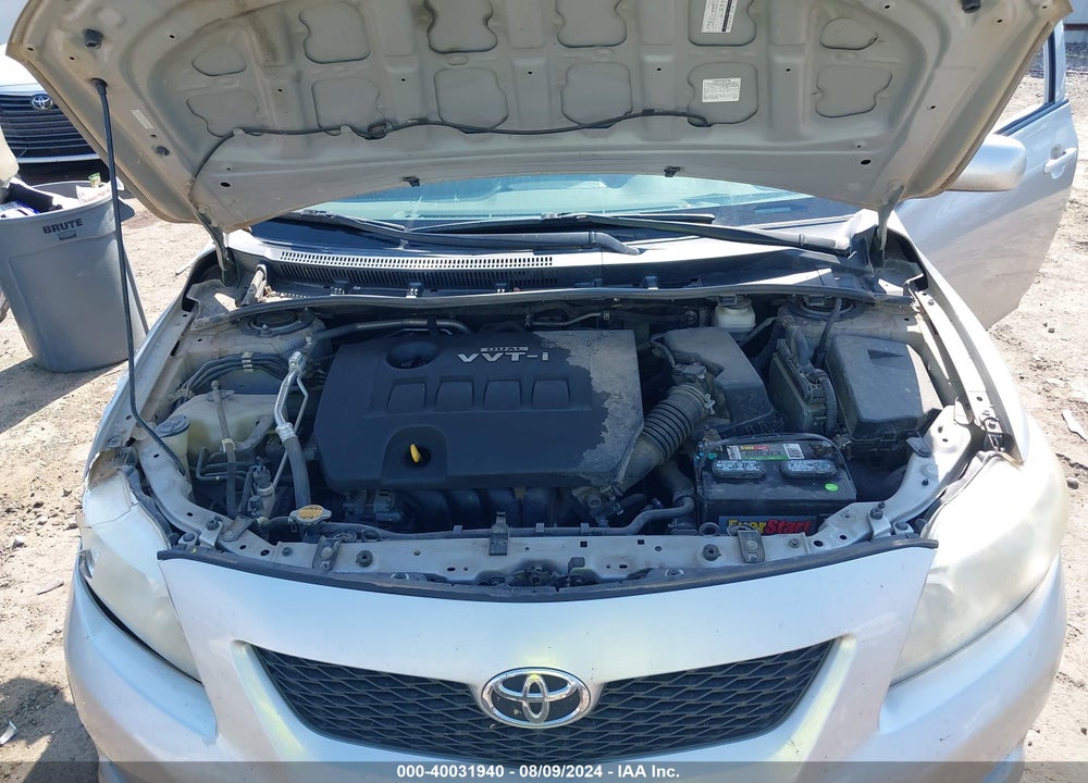 2010 TOYOTA COROLLA LE VIN: 1NXBU4EE8AZ221263