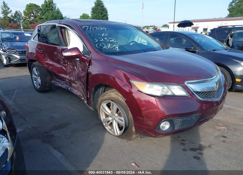 2013 ACURA RDX VIN: 5J8TB3H53DL015252