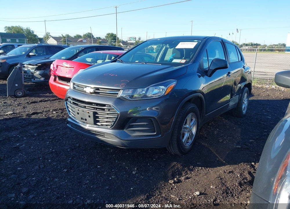 2019 CHEVROLET TRAX LS VIN: 3GNCJNSB4KL141608