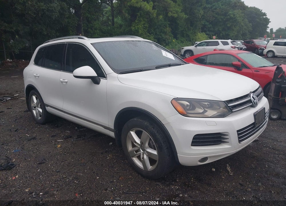 2012 VOLKSWAGEN TOUAREG VR6 LUX VIN: WVGEF9BP7CD010049