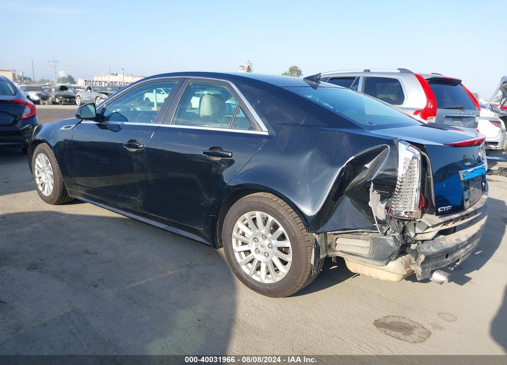 2011 CADILLAC CTS LUXURY VIN: 1G6DE5EY2B0141558