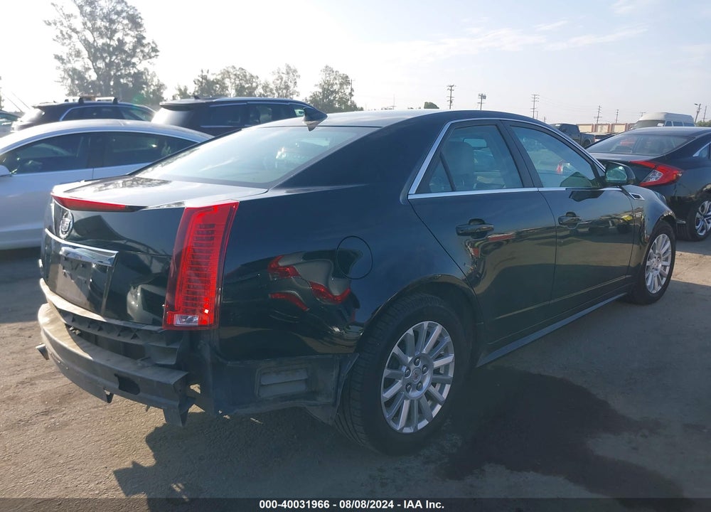 2011 CADILLAC CTS LUXURY VIN: 1G6DE5EY2B0141558