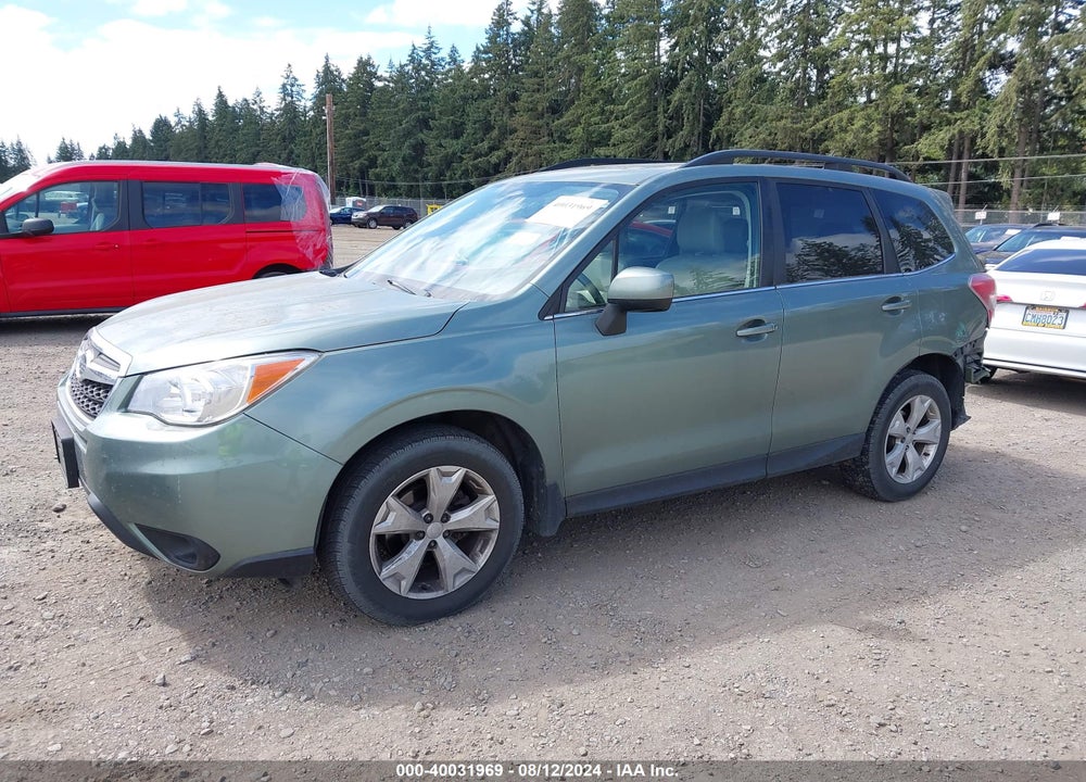 2014 SUBARU FORESTER 2.5I LIMITED VIN: JF2SJAHC4EH471184