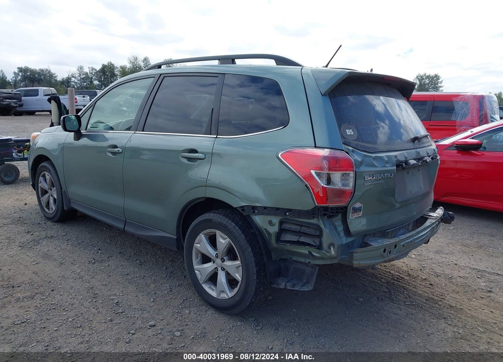 2014 SUBARU FORESTER 2.5I LIMITED VIN: JF2SJAHC4EH471184