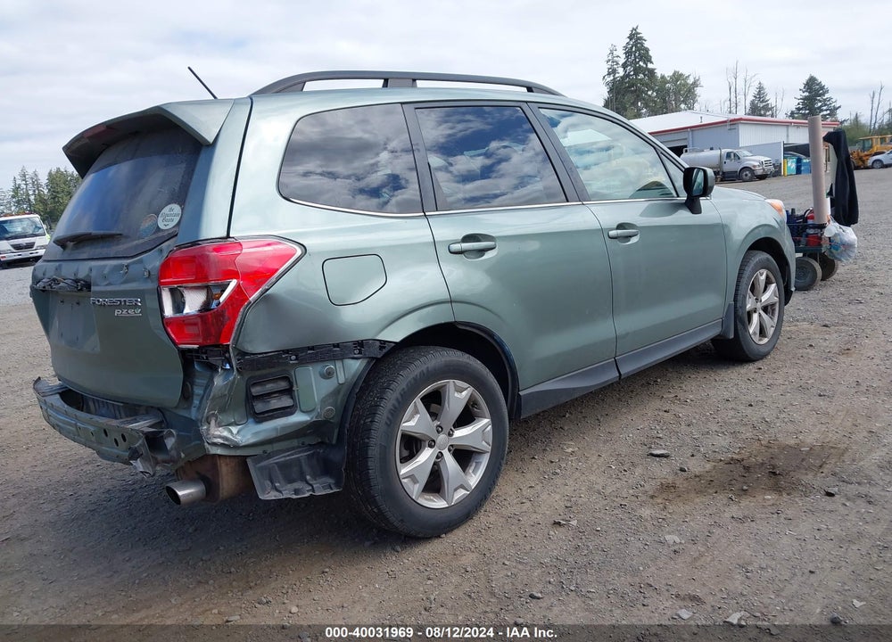 2014 SUBARU FORESTER 2.5I LIMITED VIN: JF2SJAHC4EH471184