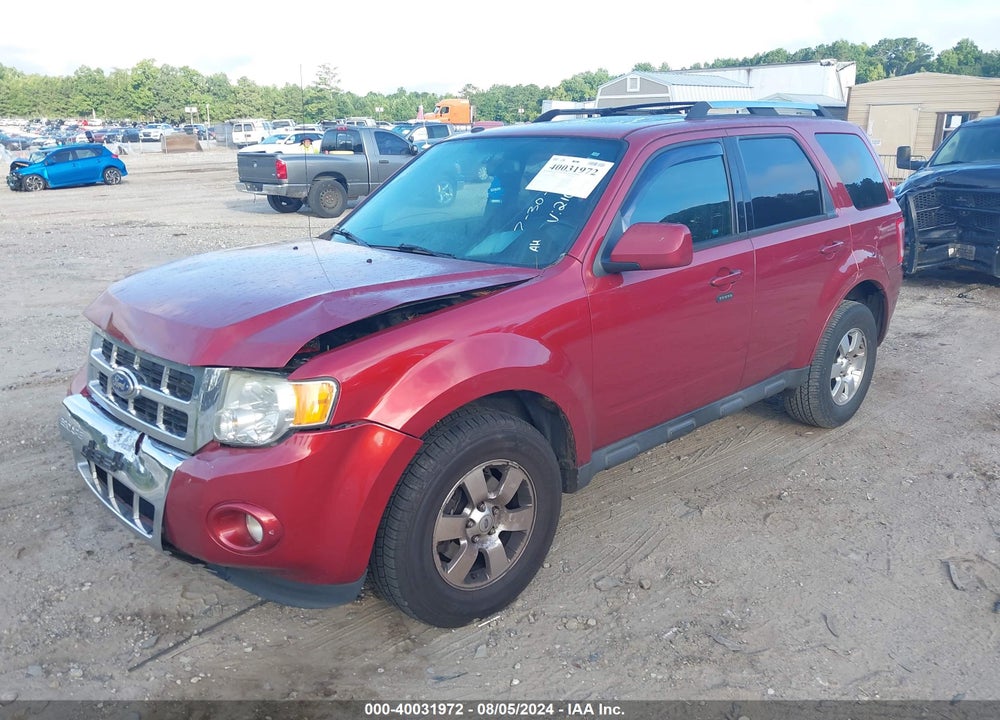 2012 FORD ESCAPE VIN: 1FMCU0EG7CKB52109