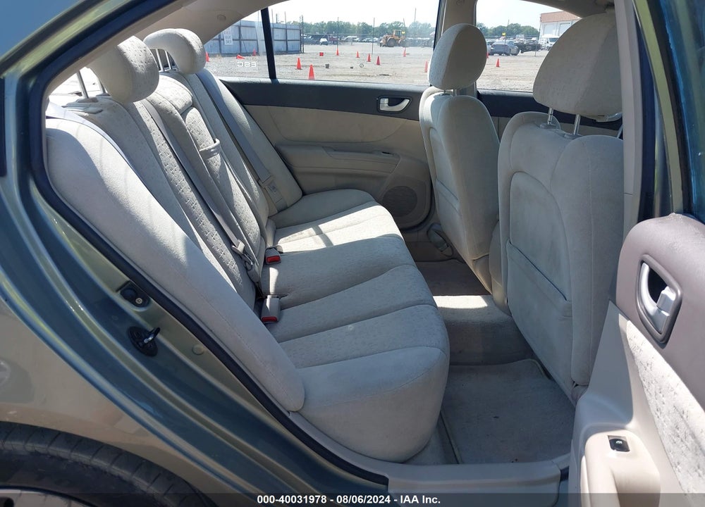 2007 HYUNDAI SONATA GLS VIN: 5NPET46C57H253284