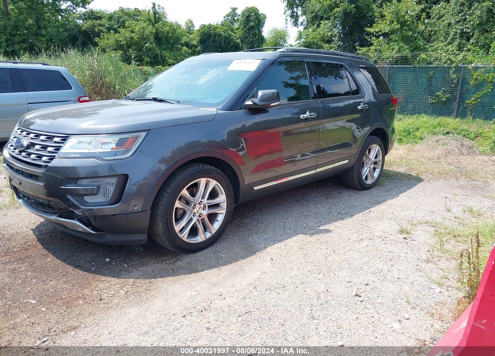 2016 FORD EXPLORER LIMITED VIN: 1FM5K8F8XGGB16136