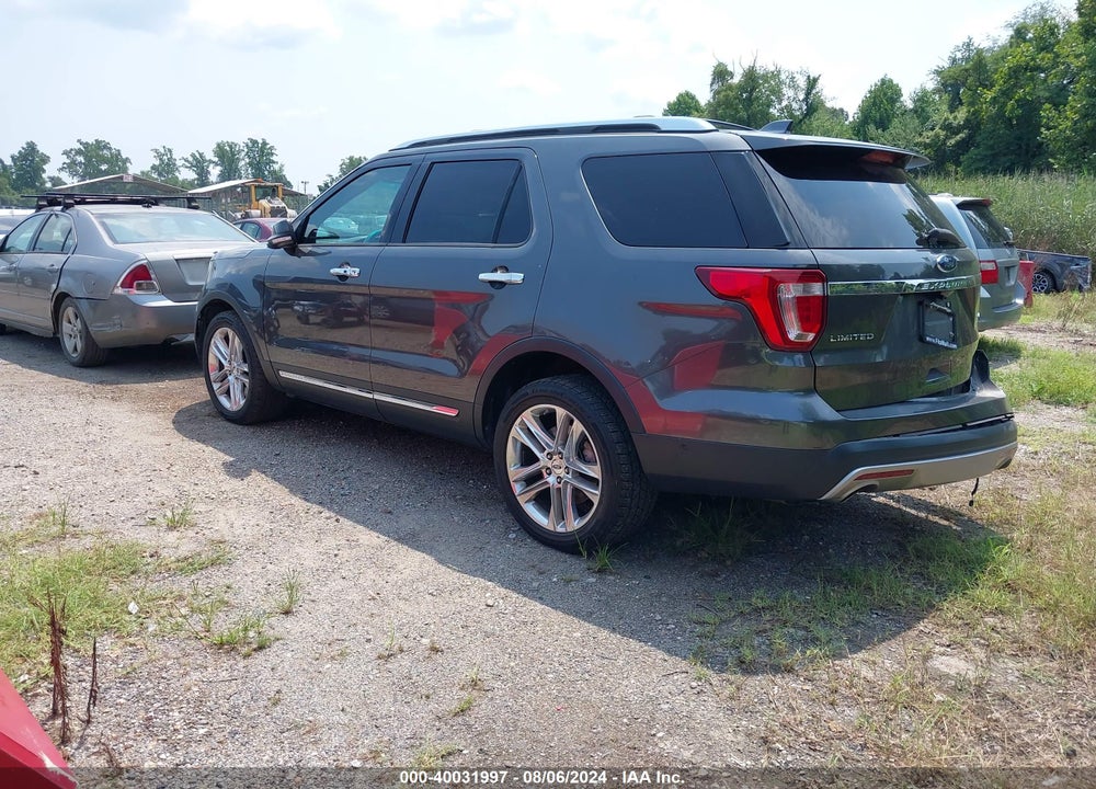 2016 FORD EXPLORER LIMITED VIN: 1FM5K8F8XGGB16136
