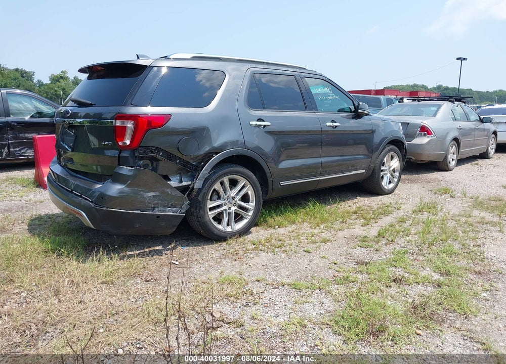 2016 FORD EXPLORER LIMITED VIN: 1FM5K8F8XGGB16136