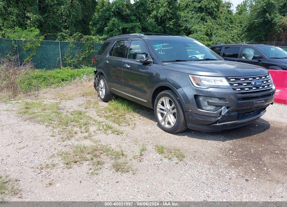 2016 FORD EXPLORER LIMITED VIN: 1FM5K8F8XGGB16136
