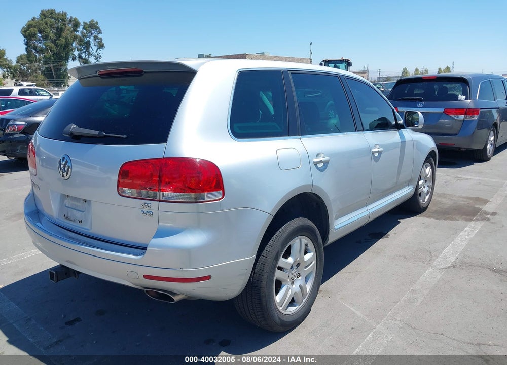 2004 VOLKSWAGEN TOUAREG V8 VIN: WVGCM67LX4D060043