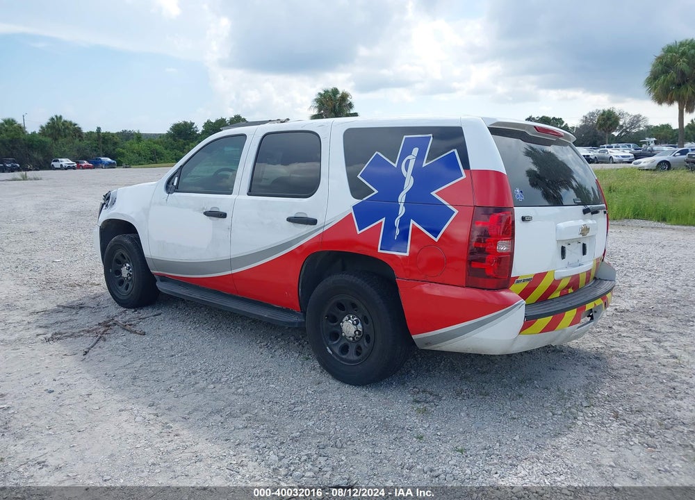 2008 CHEVROLET TAHOE POLICE VIN: 1GNEC03098R249209