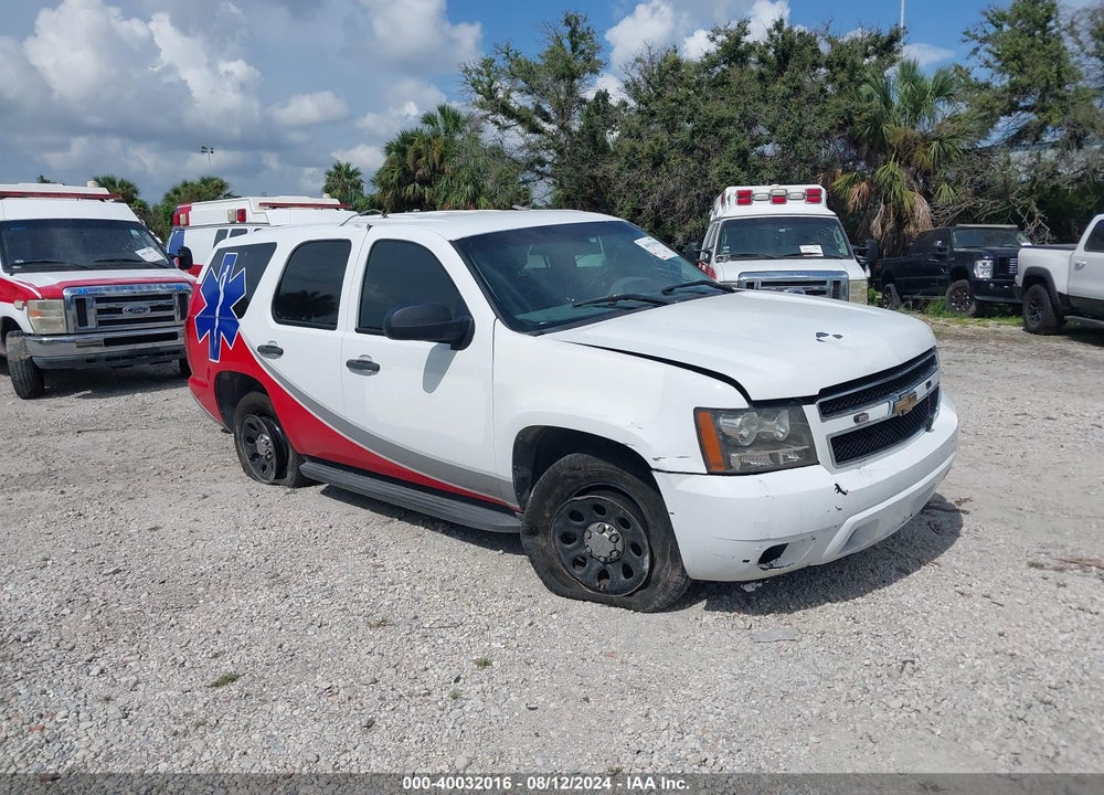 2008 CHEVROLET TAHOE POLICE VIN: 1GNEC03098R249209