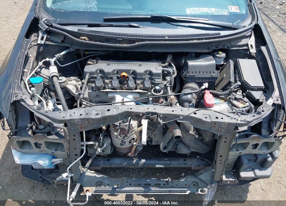 2013 HONDA CIVIC LX VIN: 19XFB2F51DE200448