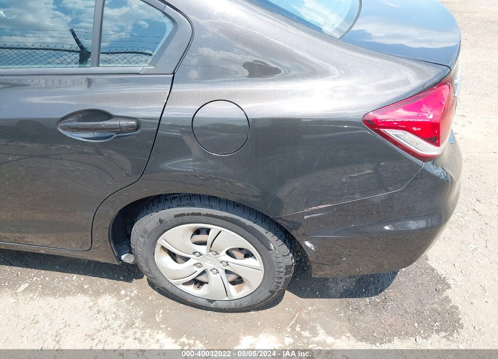 2013 HONDA CIVIC LX VIN: 19XFB2F51DE200448