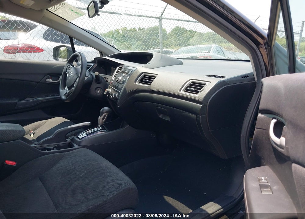 2013 HONDA CIVIC LX VIN: 19XFB2F51DE200448