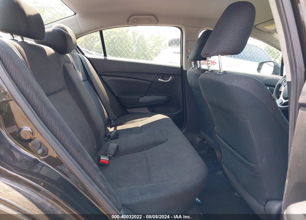 2013 HONDA CIVIC LX VIN: 19XFB2F51DE200448